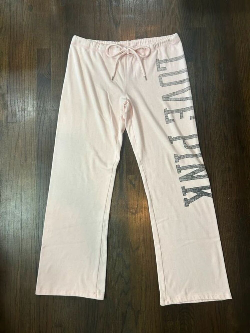 Y2K Victoria’s Secret Pink Light Pink Sweatpants size L